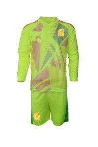 Mexico Doelman Babytruitje Uit tenue Kind Copa America 2024 Lange Mouw (+ Korte broeken)